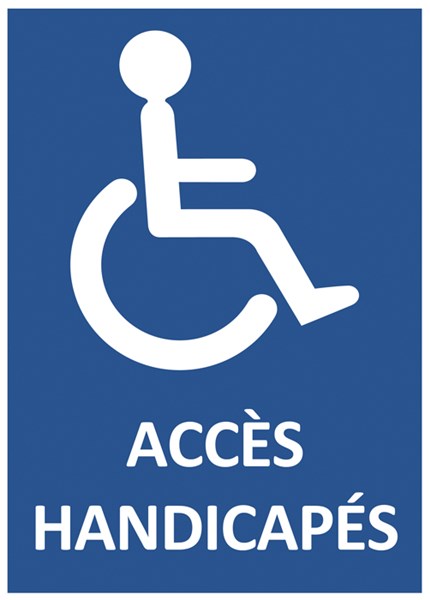 accès handicapés